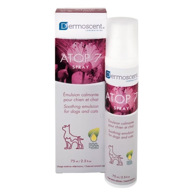 Q Vet Dermoscent Atop 7 Spray Lenitivo Antiprurito Cani 75 ml