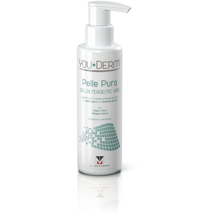 You-Derm Pelle Pura Gel Detergente Viso 200 ml