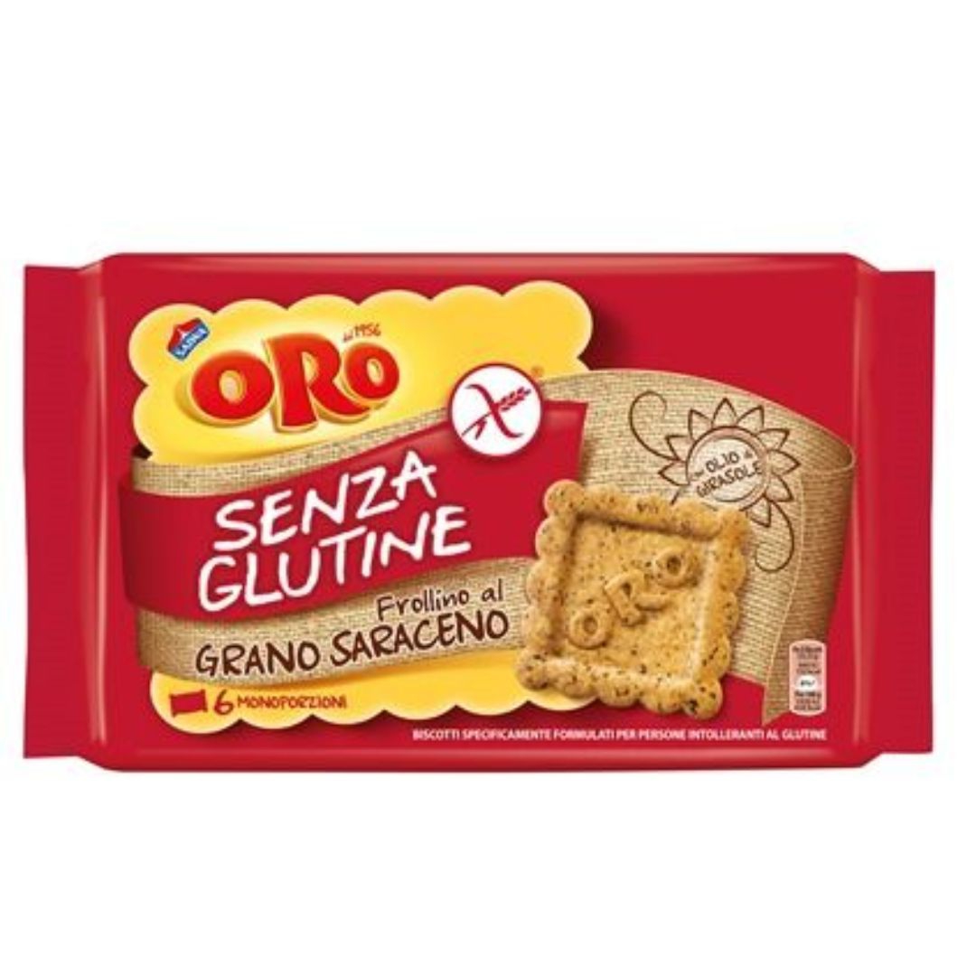Oro Saiwa Biscotti di Grano Saraceno Senza Glutine 240 g