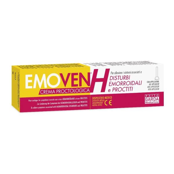 Phyto Garda Emoven H Crema Proctologica per Emorroidi e Proctiti 30 ml