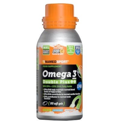 Named Sport Omega 3 Double Plus++ Integratore di Acidi Grassi 110 Soft Gel