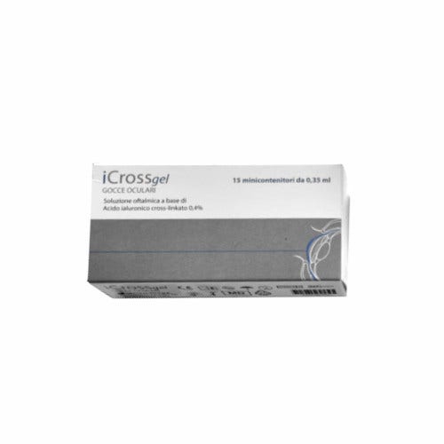 iCrossgel Soluzione Oftalmica Protezione Corneale 15 Flaconcini Monodose