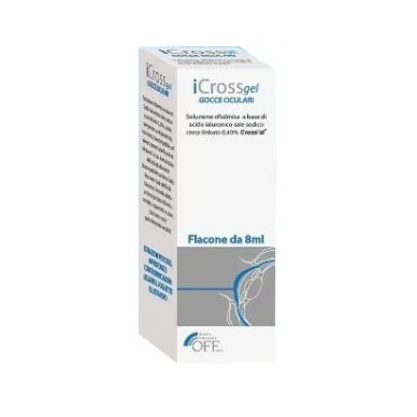 iCross Gel Gocce Oculari Lubrificanti 8 ml