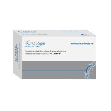 iCross Gel Gocce Oculari Lubrificanti 15 Oftioli