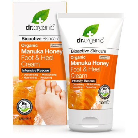 Dr. Organic Manuka Honey Crema Piedi e Talloni Secchi 125 ml