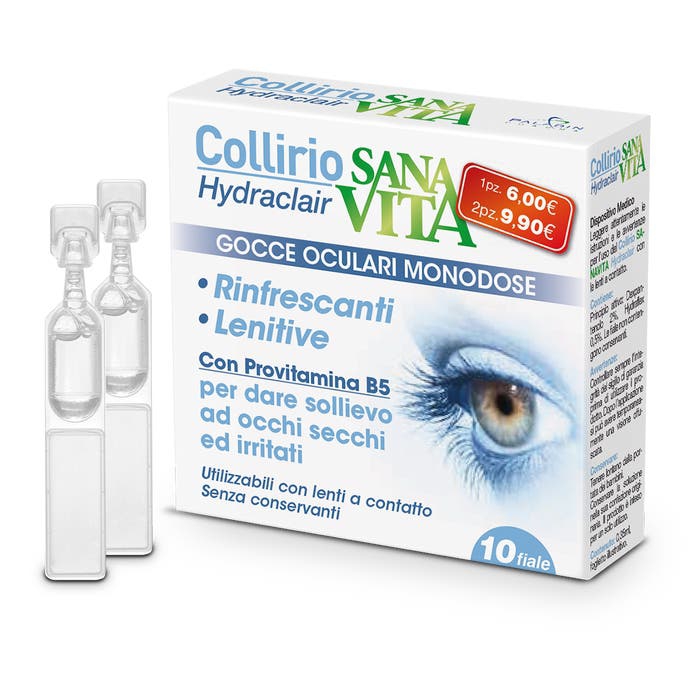 Sanavita Collirio Monodose 10 Fiale Monodose