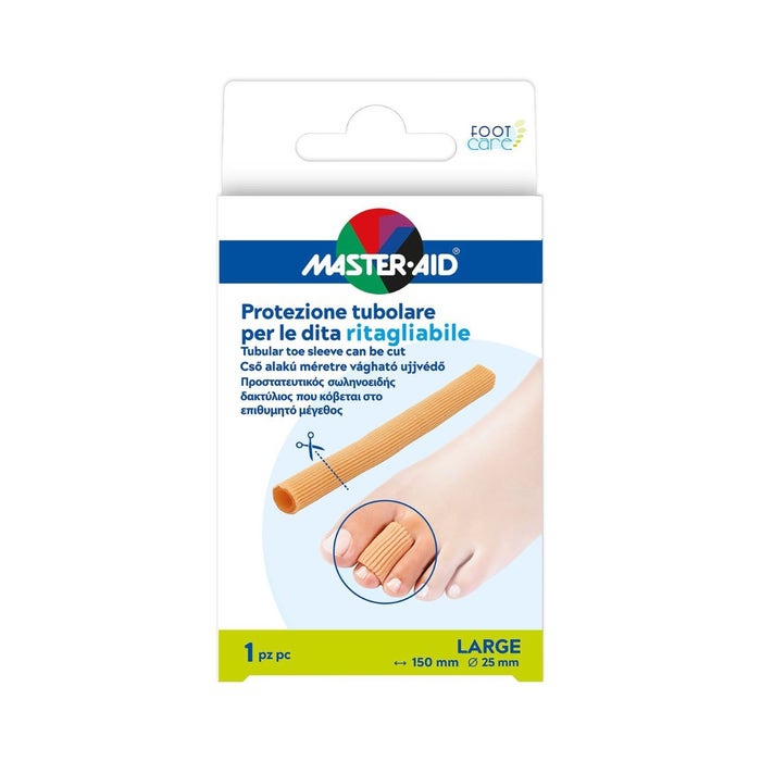 Master-Aid Protezione Tubolare Per Le Dita Ritagliabile Taglia Large 1 Pezzo