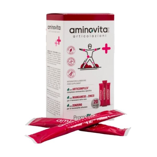 Aminovita Plus Articolazioni Integratore Per Le Articolazioni E Le Ossa 20 Stick