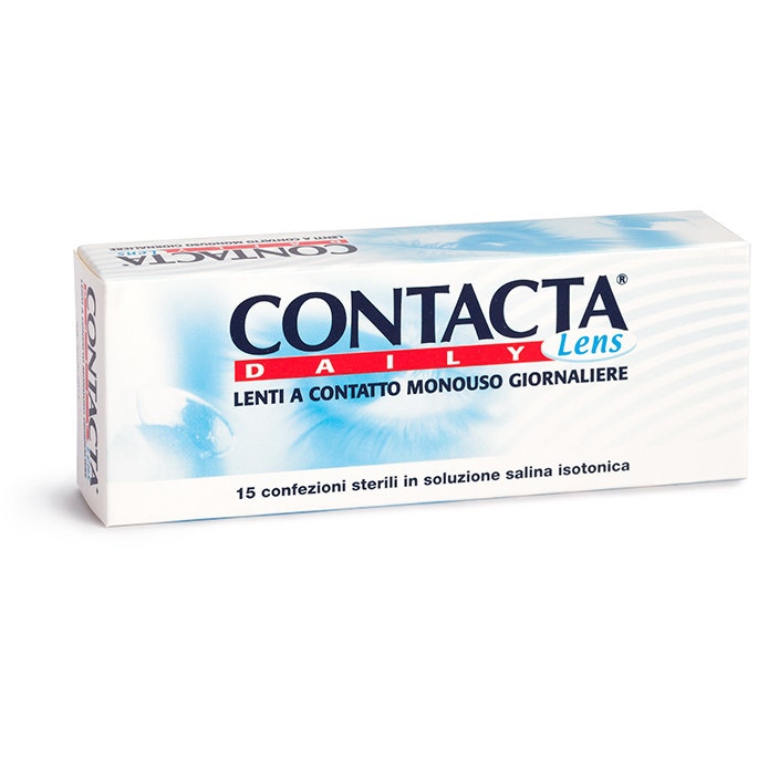 Contacta Daily Lens Lentine Monouso per Miopia  6 5 Diottria 15 Lenti