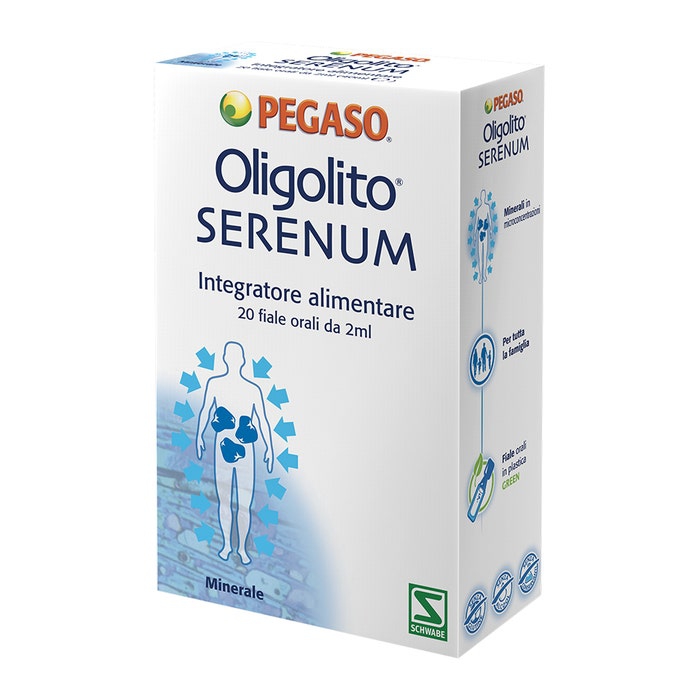 Oligolito Serenum Integratore Tono Dell'Umore 20 Fiale