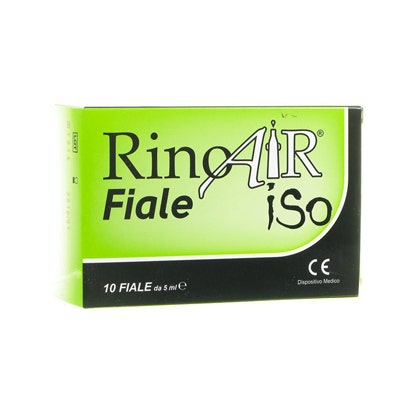 RinoAir Iso Fiale Igiene Nasale 10 Fiale