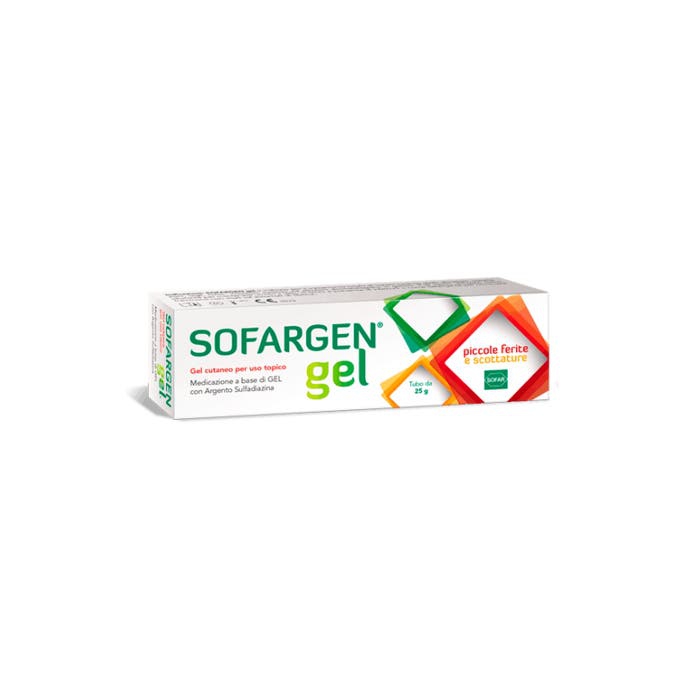 Sofargen Gel Cutaneo Uso Topico Medicazione Tubo 15 g