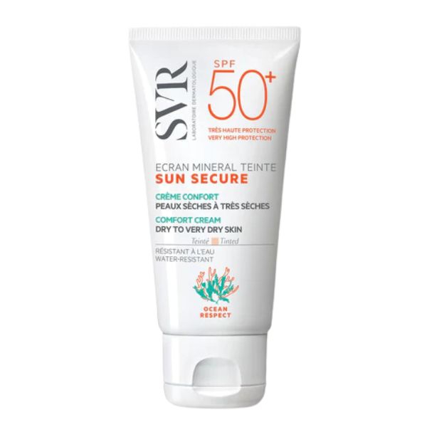 SVR Sun Secure Schermo Minerale Colorato SPF 50+ Pelle Secca e Molto Secca 50 ml