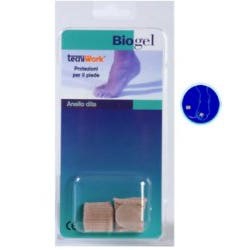 Biogel Anello Protezione Dita dei Piedi Taglia L 2 Pezzi