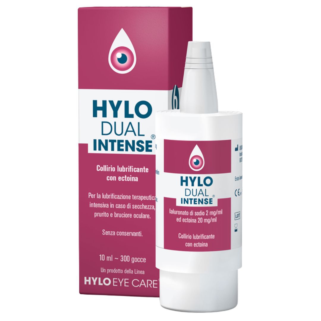 Hylo Dual Intense Collirio Lubrificante Gocce 10 ml