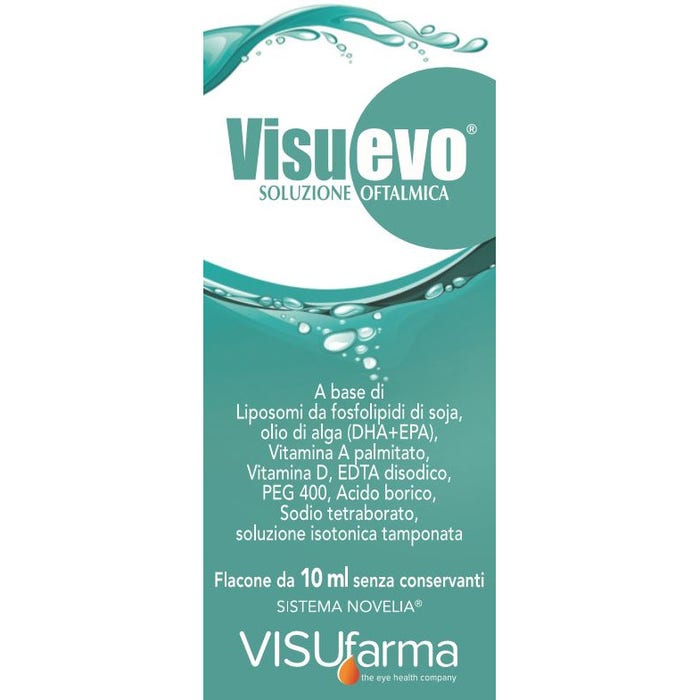 Visuevo Soluzione Oftalmica per Secchezza Oculare Flacone da 10ml