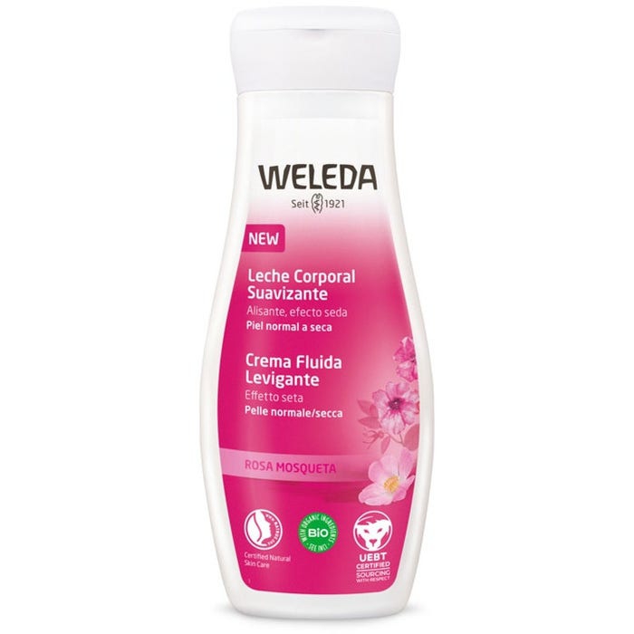Weleda Crema Fluida Levigante Rosa Mosqueta 200 ml