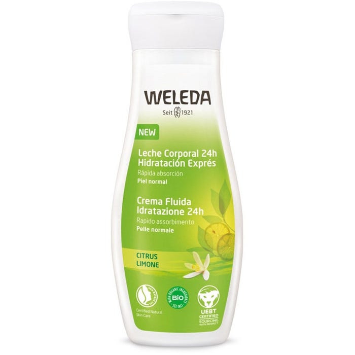 Weleda Crema Fluida Idratazione Con Limone 200 ml