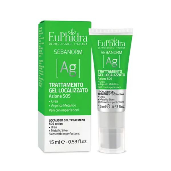 EuPhidra Sebanorm Ag Trattamento Gel Localizzato SOS 15 ml