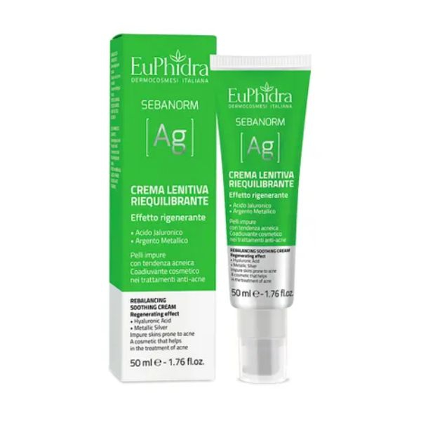EuPhidra Sebanorm Ag Crema Lenitiva Anti-Acne 50 ml
