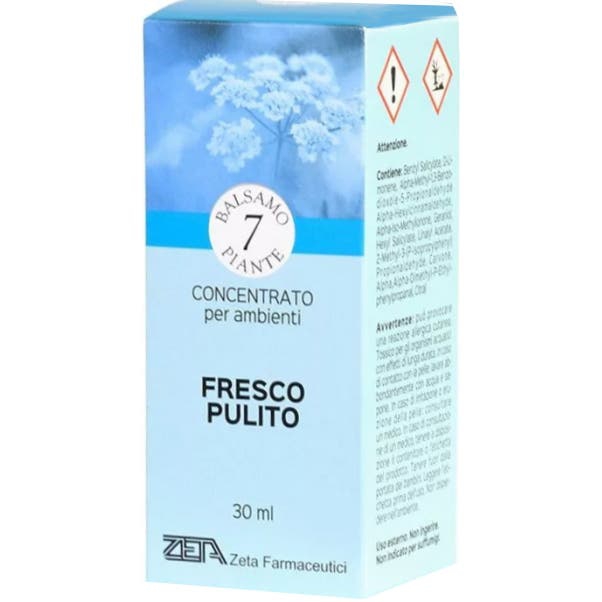 Balsamo 7 Piante Concentrato Per  Ambienti Fresco Pulito 30ml