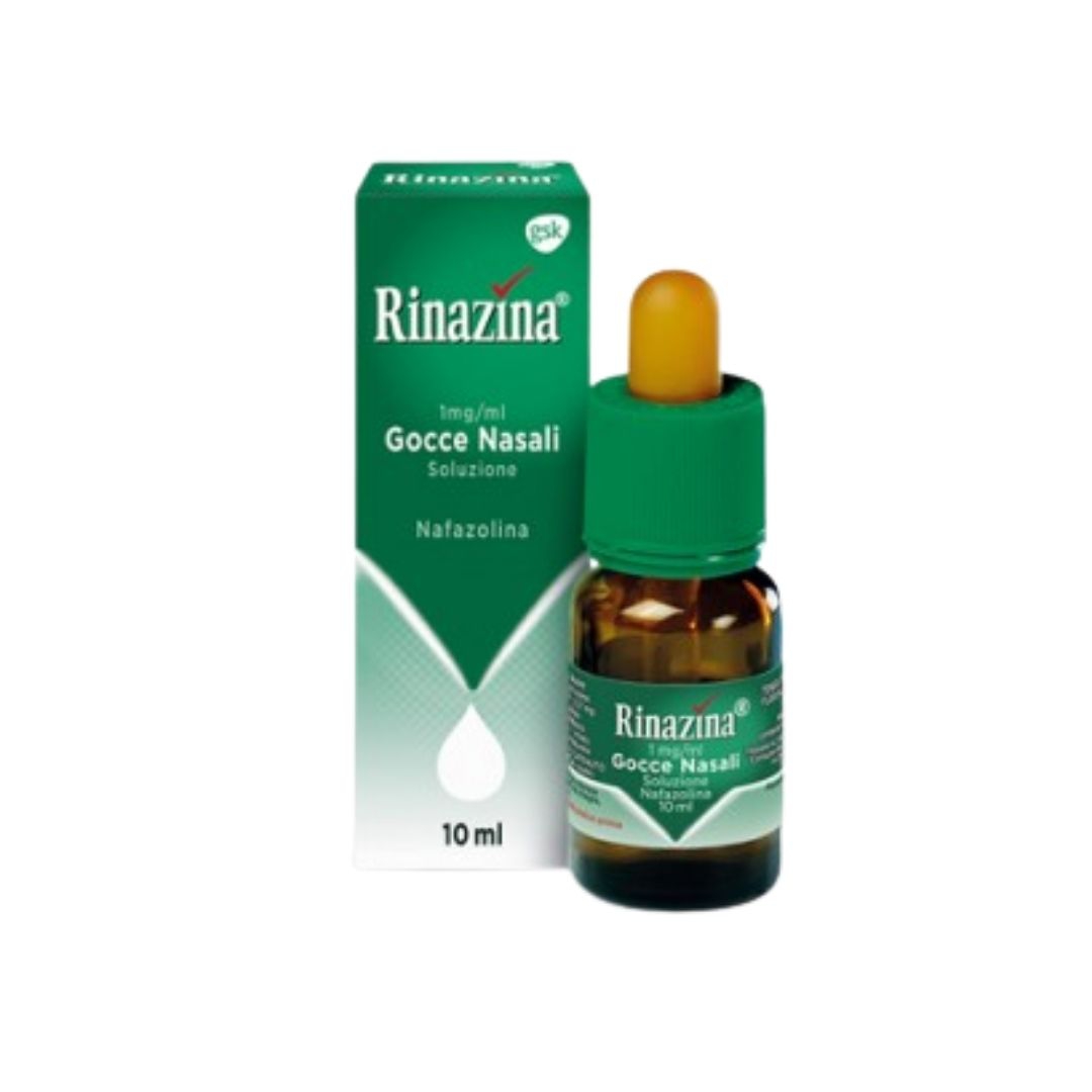 Rinazina 1 Mg/Ml Gocce Nasali Soluzione Flacone 10 Ml