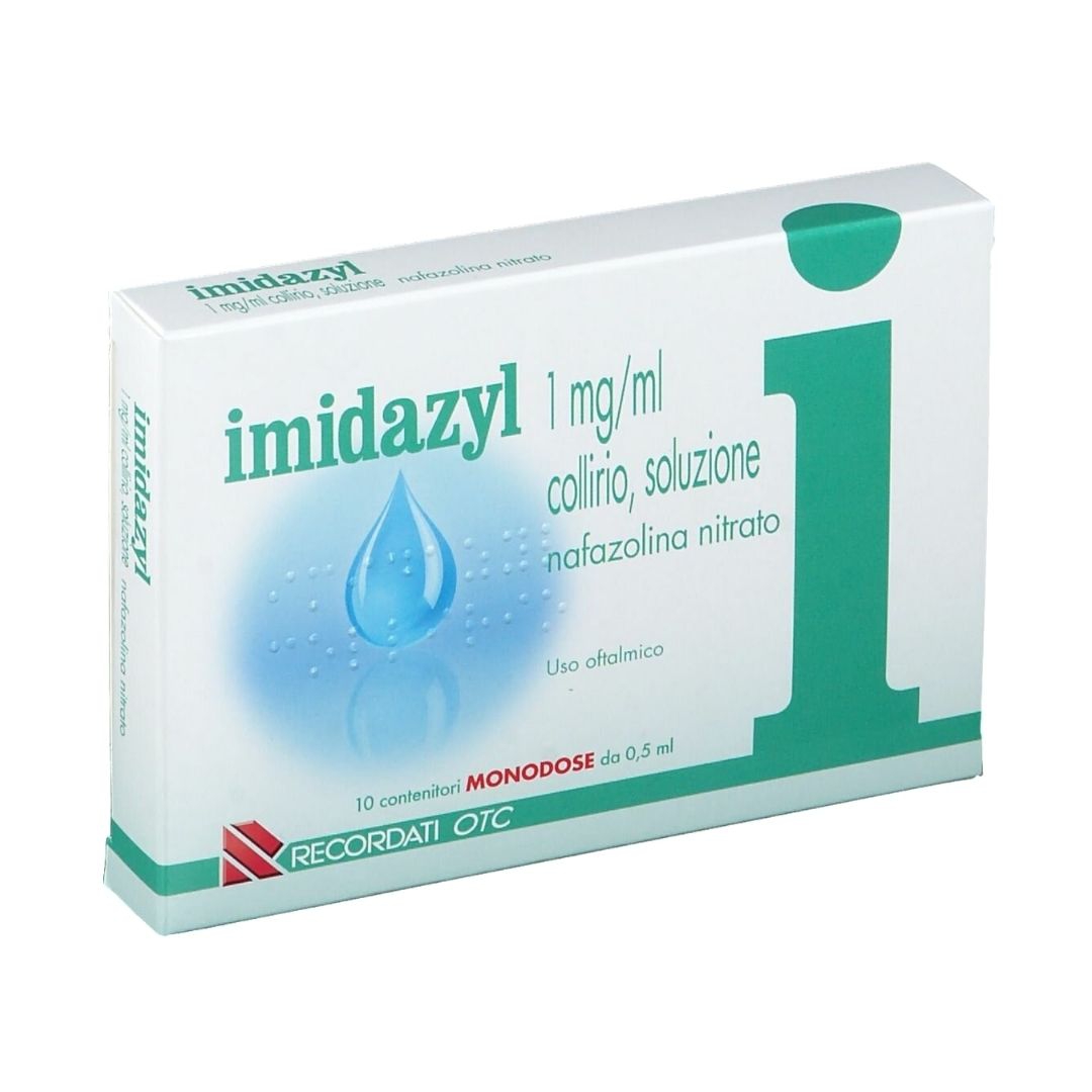 Imidazyl 1 Mg/Ml Collirio Soluzione 10 Contenitori Monodose 0,5 Ml