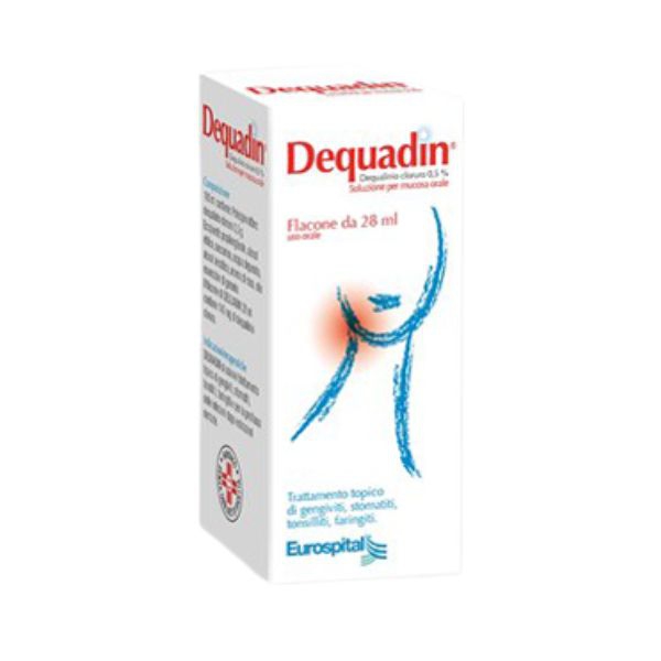 Dequadin 0,5% Soluzione Per Mucosa Orale Flacone 28 Ml