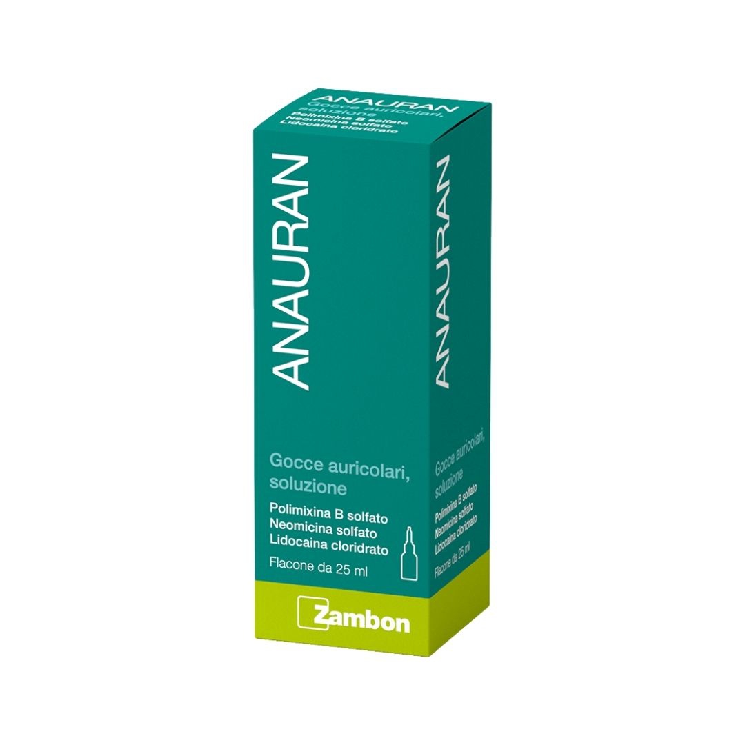 Anauran Gocce Auricolari  Soluzione 1 Flacone 25 Ml