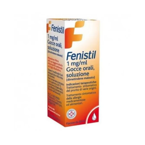 Fenistil 1 Mg/Ml Gocce Orali, Soluzione Flacone 20 Ml