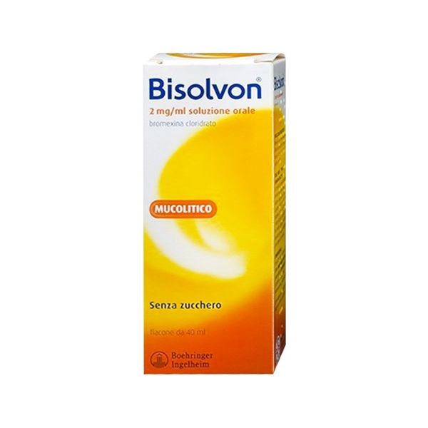 Bisolvon 2 Mg/Ml Soluzione Orale Flacone 40 Ml