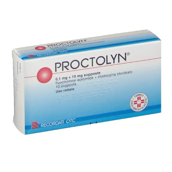 Proctolyn 0,1 Mg + 10 Mg Supposte 10 Supposte