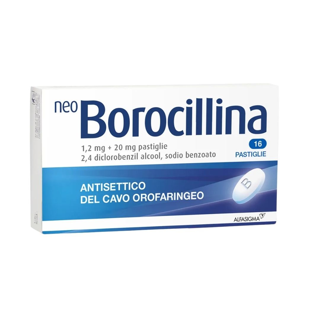 Neoborocillina 1,2 Mg + 20 Mg Pastiglie 16 Pastiglie In Blisterpvc-Pe-Pvdc/Al