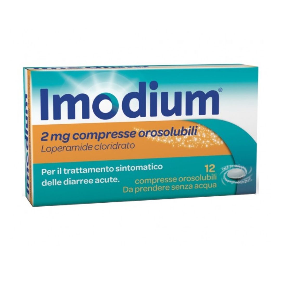  Imodium Diarrea Acuta 12 Compresse Orosolubili