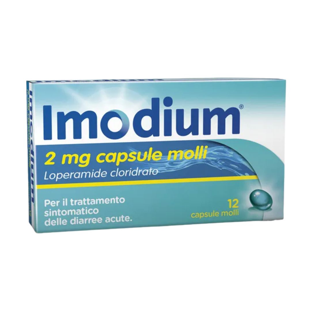 Imodium Diarrea Acuta 12 Capsule Molli