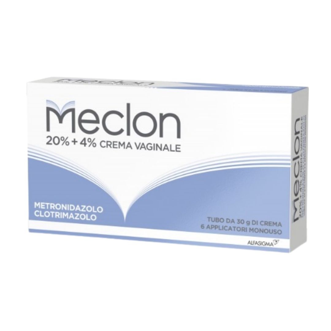 Meclon 20% + 4% Crema Vaginale Tubo 30 G + 6 Applicatori