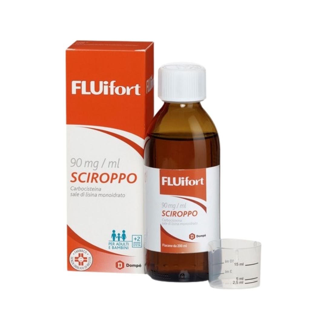 Fluifort 90 Mg/Ml Sciroppo Flacone 200 Ml