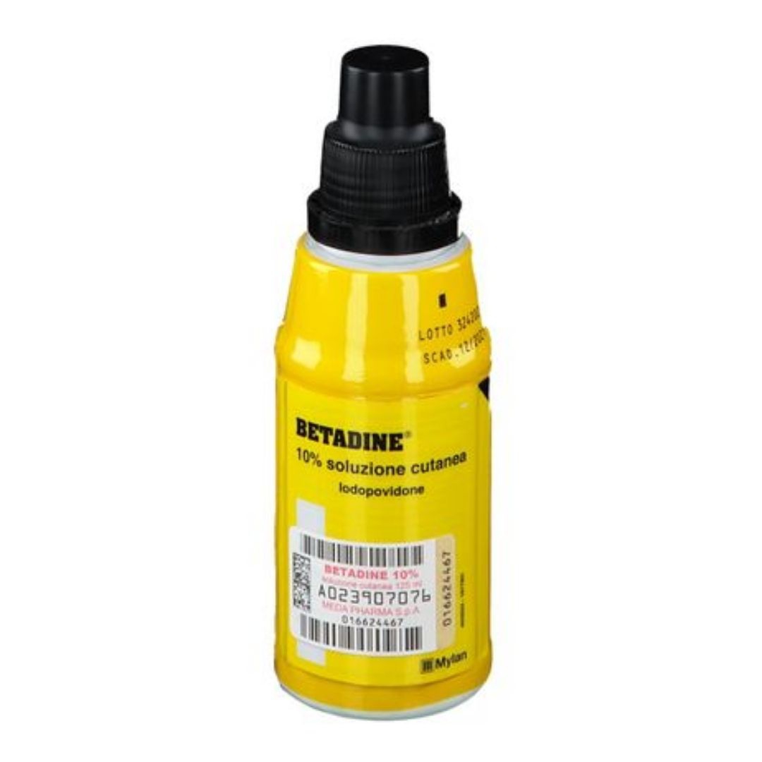 Betadine 10% Soluzione Cutanea Flacone 125 Ml
