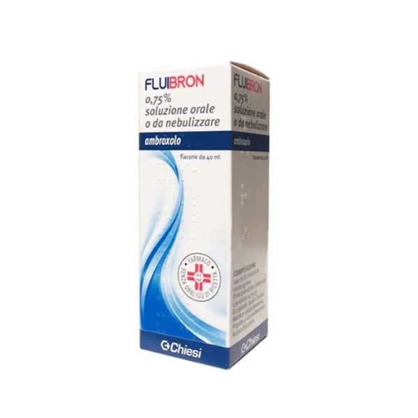Fluibron 0,75% Soluzione Orale O Da Nebulizzare Flacone 40 Ml