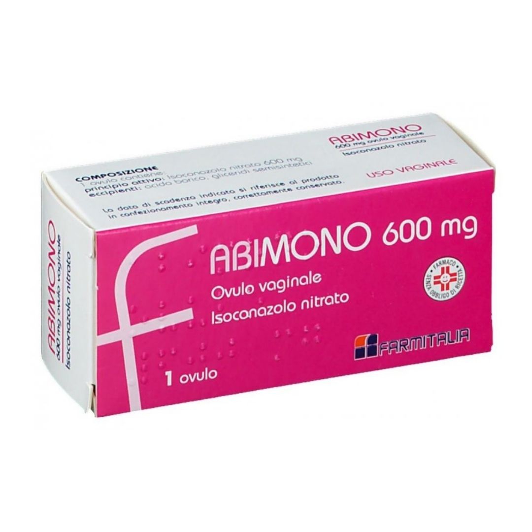 Abimono 600 Mg Ovulo Vaginale 1 Ovulo