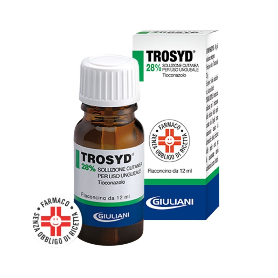 Trosyd 28% Soluzione Cutanea Per Uso Ungueale Flaconcino 12 Ml