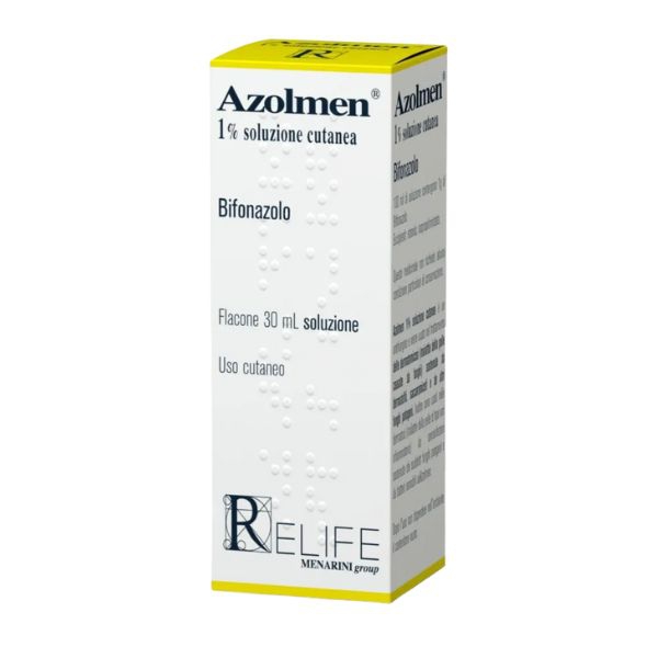 Azolmen 1% Soluzione Cutanea Flacone 30 Ml