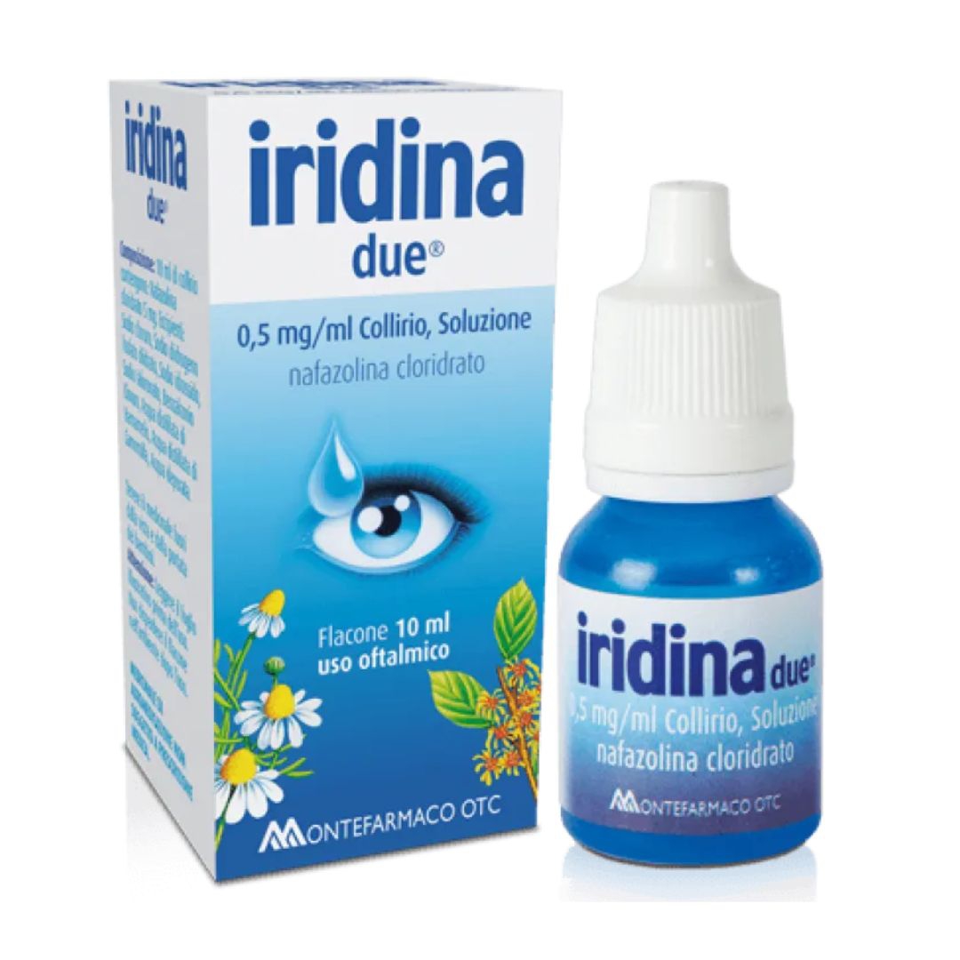 Iridina Due 0,5 Mg/Ml Collirio, Soluzione Flacone 10 Ml
