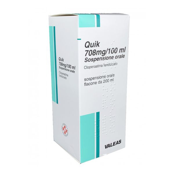 Quik 708 Mg/100 Ml Sospensione Orale 1 Flacone 200 Ml