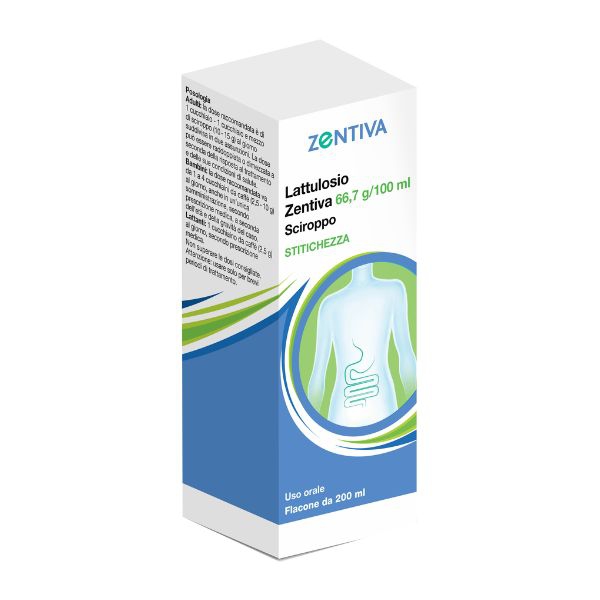 Lattulosio Zen 66,7 G/100 Ml Sciroppo 1 Flacone Da 200 Ml