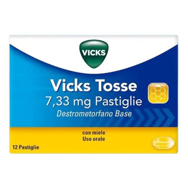 Vicks Tosse 7,33 Mg Pastiglie 12 Pastiglie