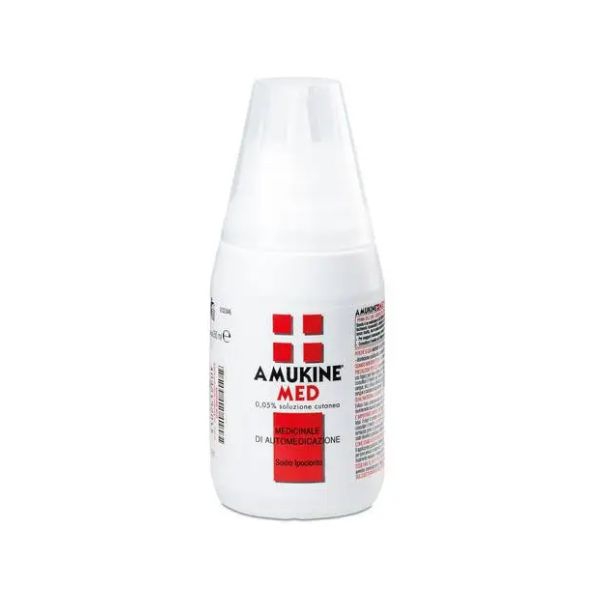 Amukine Med 0,05% Soluzione Cutanea 1 Flacone Da 250 Ml