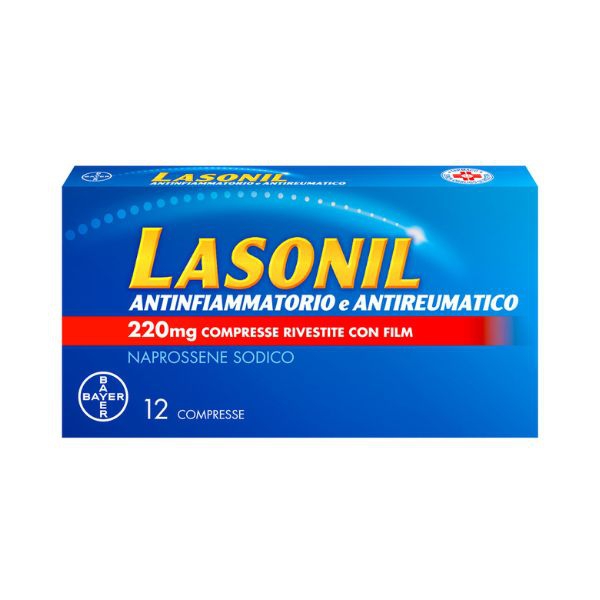 Lasonil Antinfiamm 220 Mg Compresse Rivestite Con Film 12 Compresse