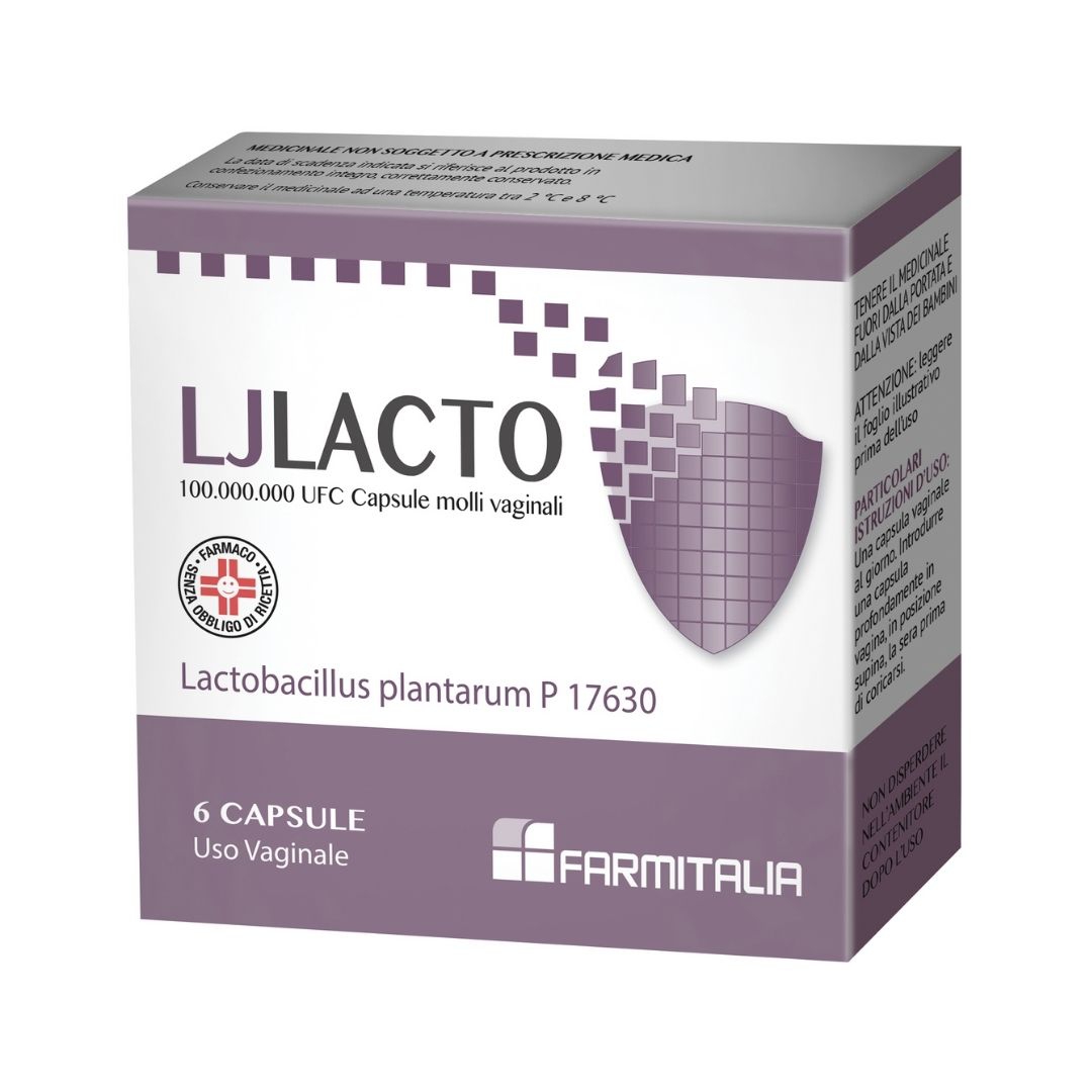 Ljlacto Capsule Molli Vaginali, 6 Capsule