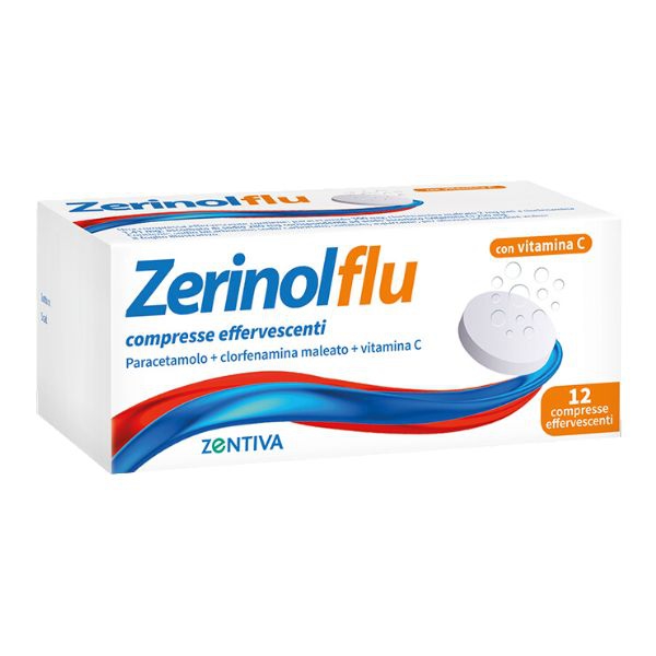 Zerinolflu Compresse Effervescenti 12 Compresse